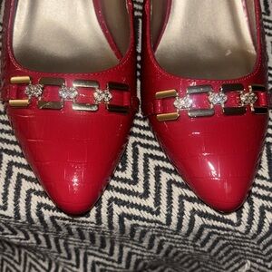 Karen Scott Red Women's Shoes